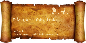 Mágori Adelinda névjegykártya